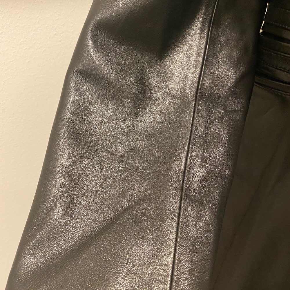 Pellessimo Leather Jacket - Size 10 - Picture 3 of 4